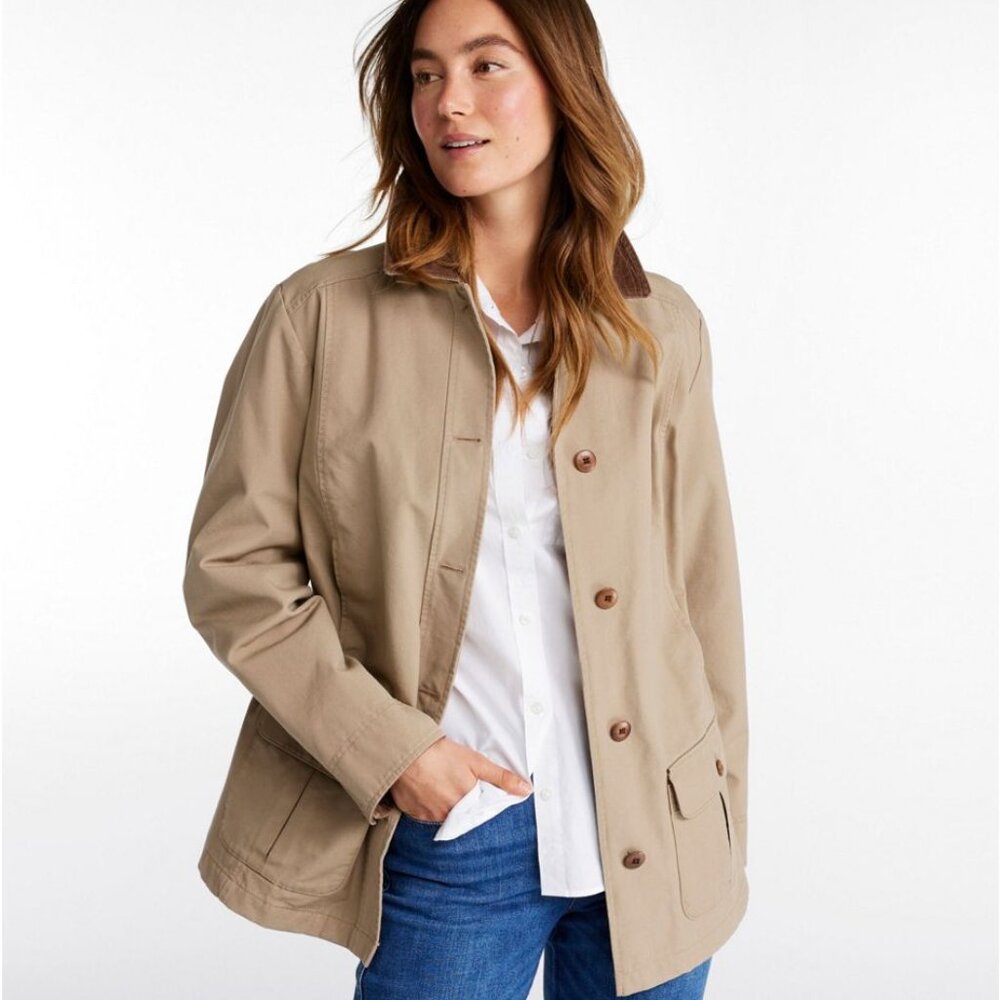 L.L. Bean Women's Adirondack Barn Coat, Flannel-Lined